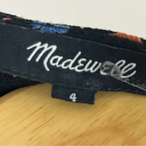 Madewell Wrap-Front Romper in Prairie Posies 4 - Picture 10 of 10